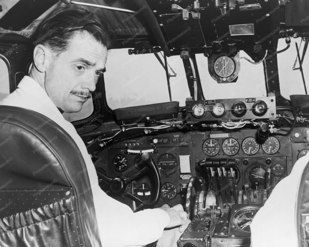 Hughes Demonstrates New Radar 1940s 8x10 Reprint Of Old Photo Photoseeum